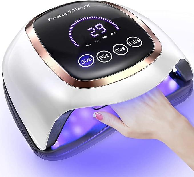 NAXBEY LED UV Nail Lamp – Professional Gel Manicure at Home