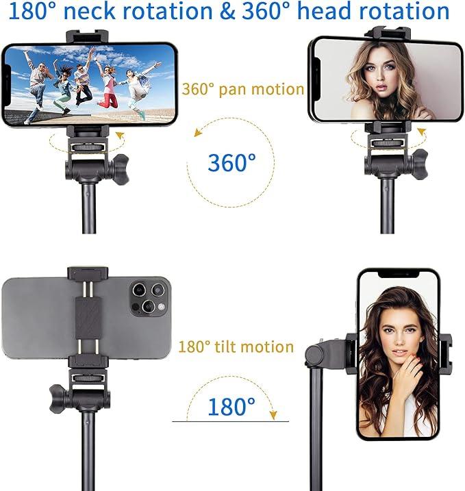 YOTOCversion Tripod Stand with Bluetooth Selfie Remote – Your Ultimate Photography Companion