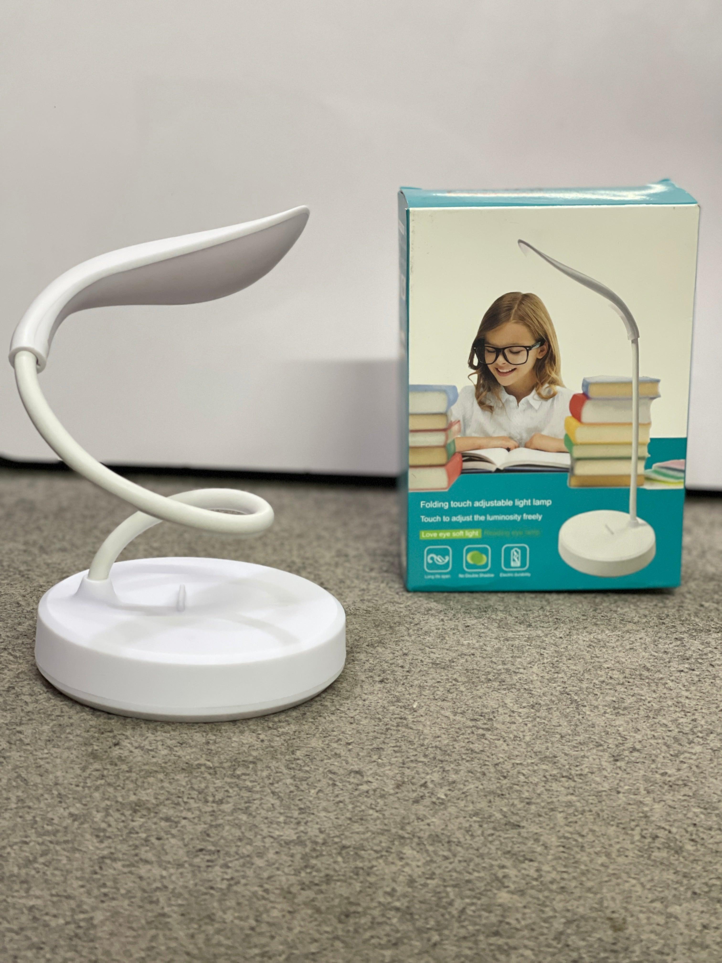 Folding Touch Desk Lamp – Adjustable Brightness, LED Light, Perfect for Study & Office Use